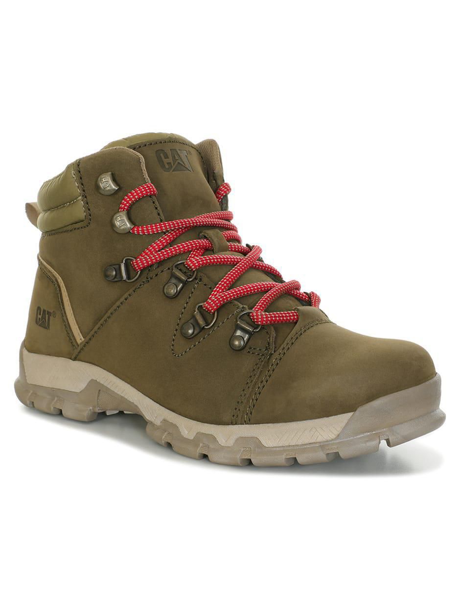 Bota al tobillo de piel para mujer