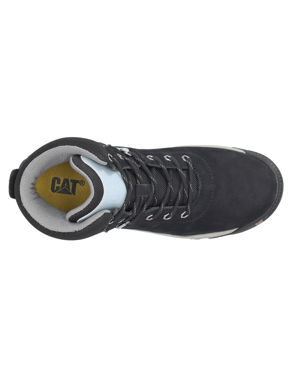 Bota arriba del tobillo de piel para mujer 7