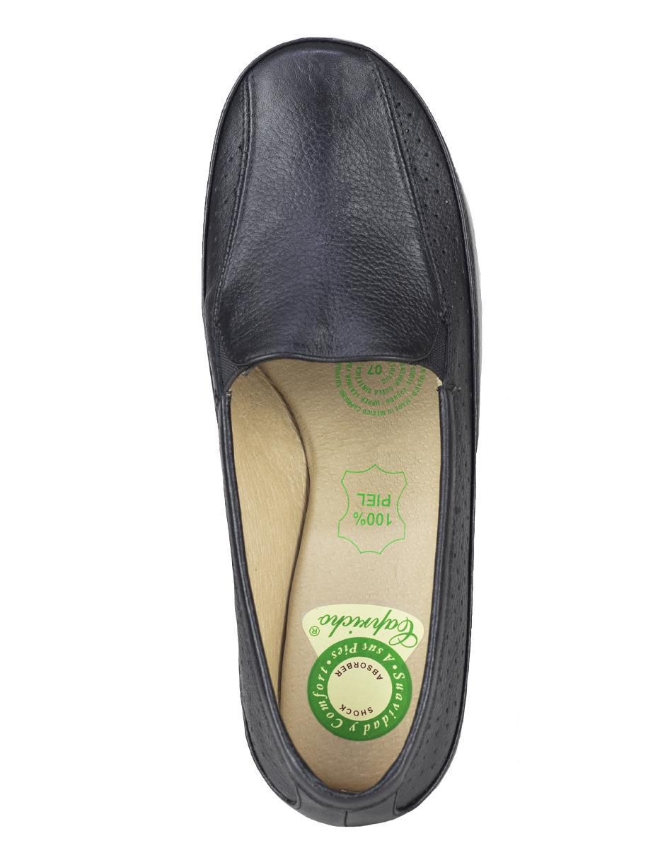 Mocasín de piel para mujer 6