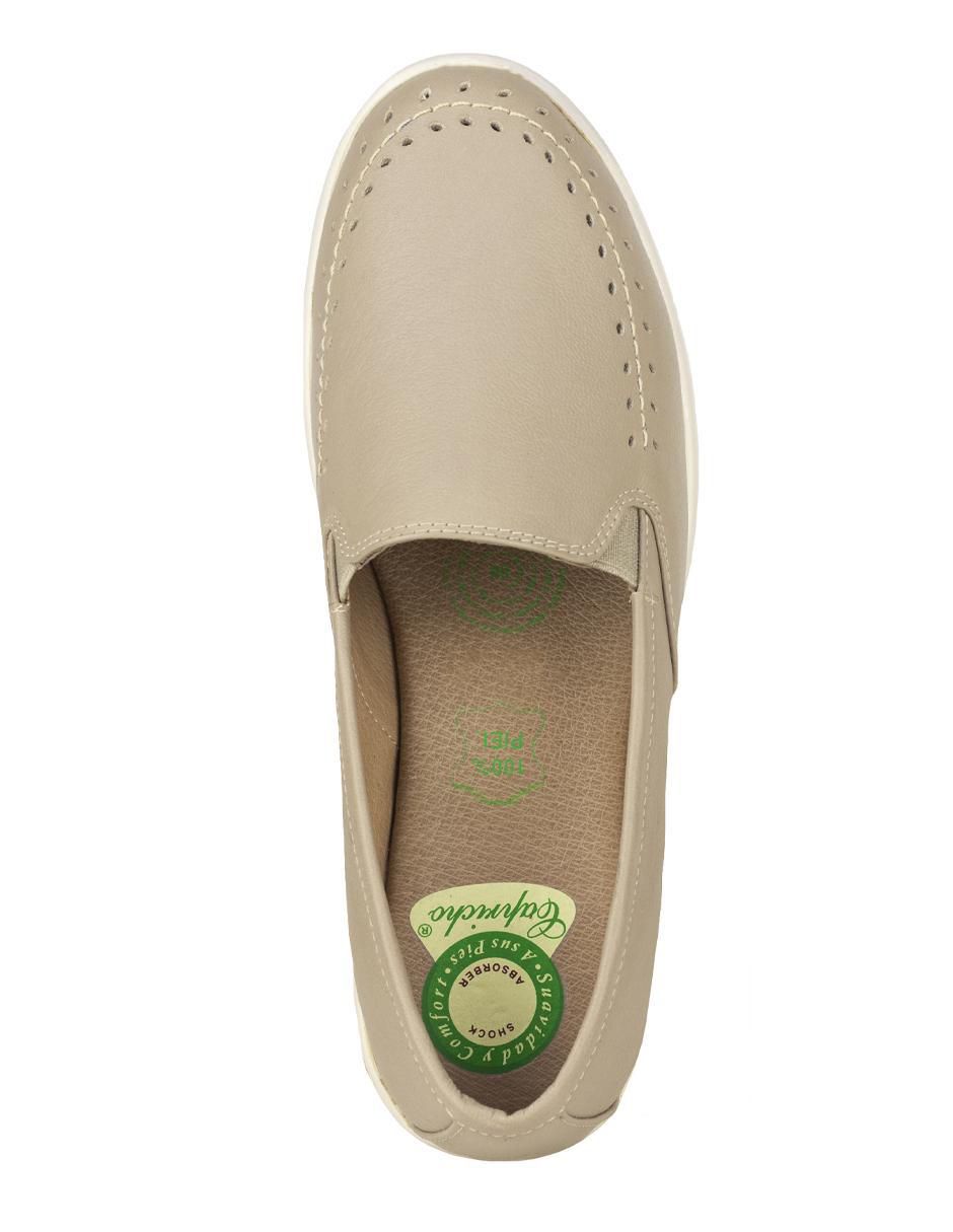 Mocasín de piel para mujer 6
