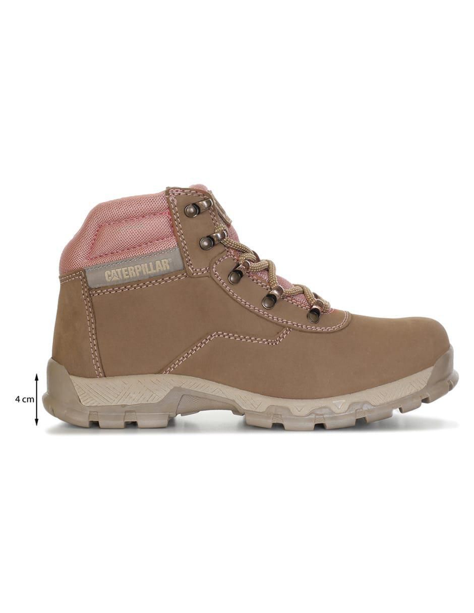 Bota al tobillo de piel para mujer 7