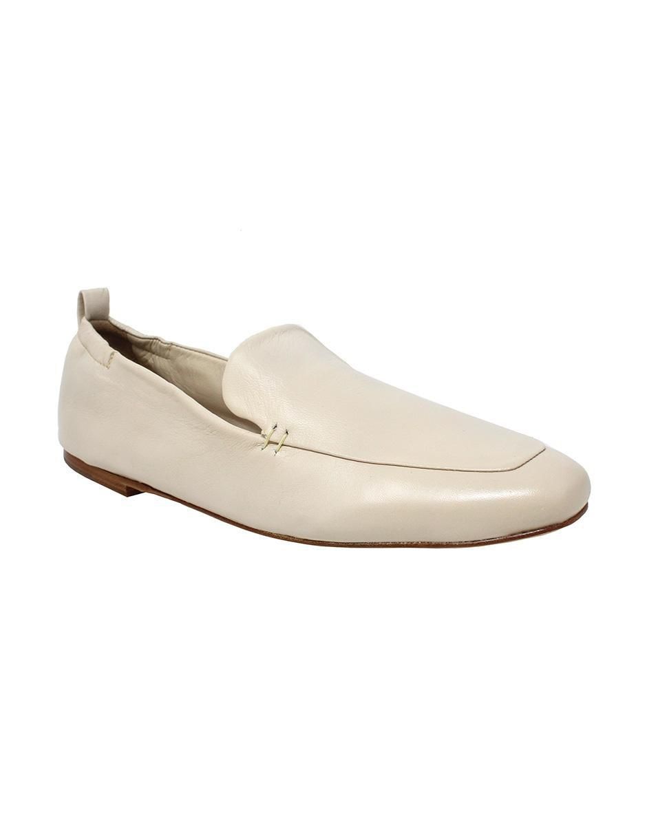 Mocasín Rebeca de piel para mujer