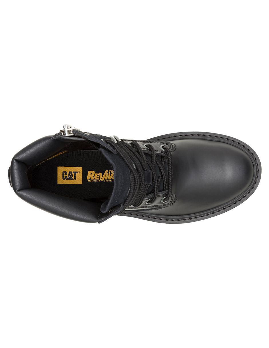 Bota arriba del tobillo de piel para mujer 3