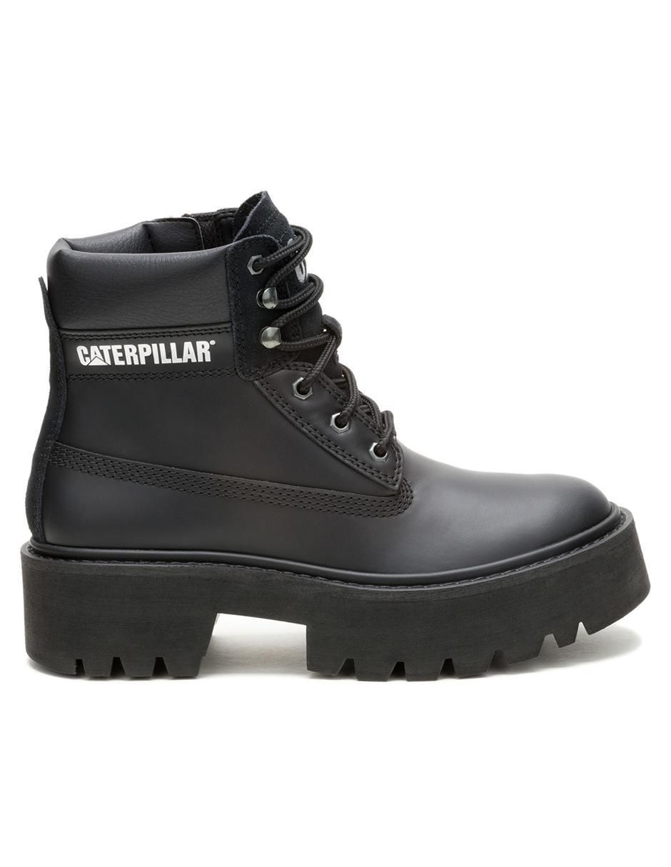 Bota arriba del tobillo de piel para mujer 4