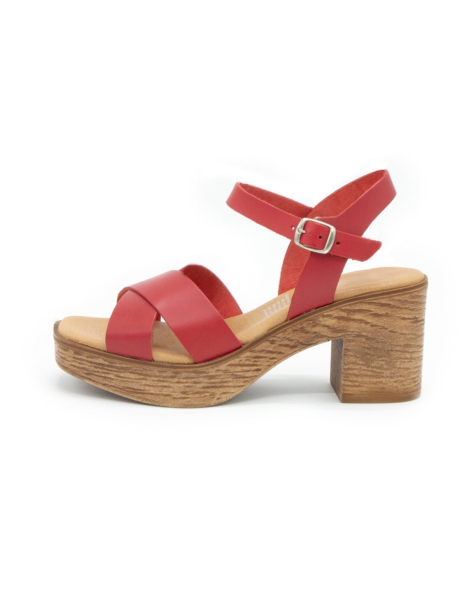"sandalia" via uno sin colección no aplica "para mujer"