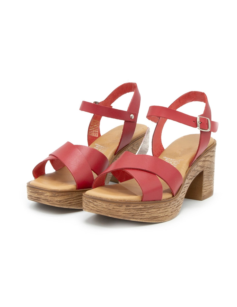 "sandalia" via uno sin colección no aplica "para mujer"