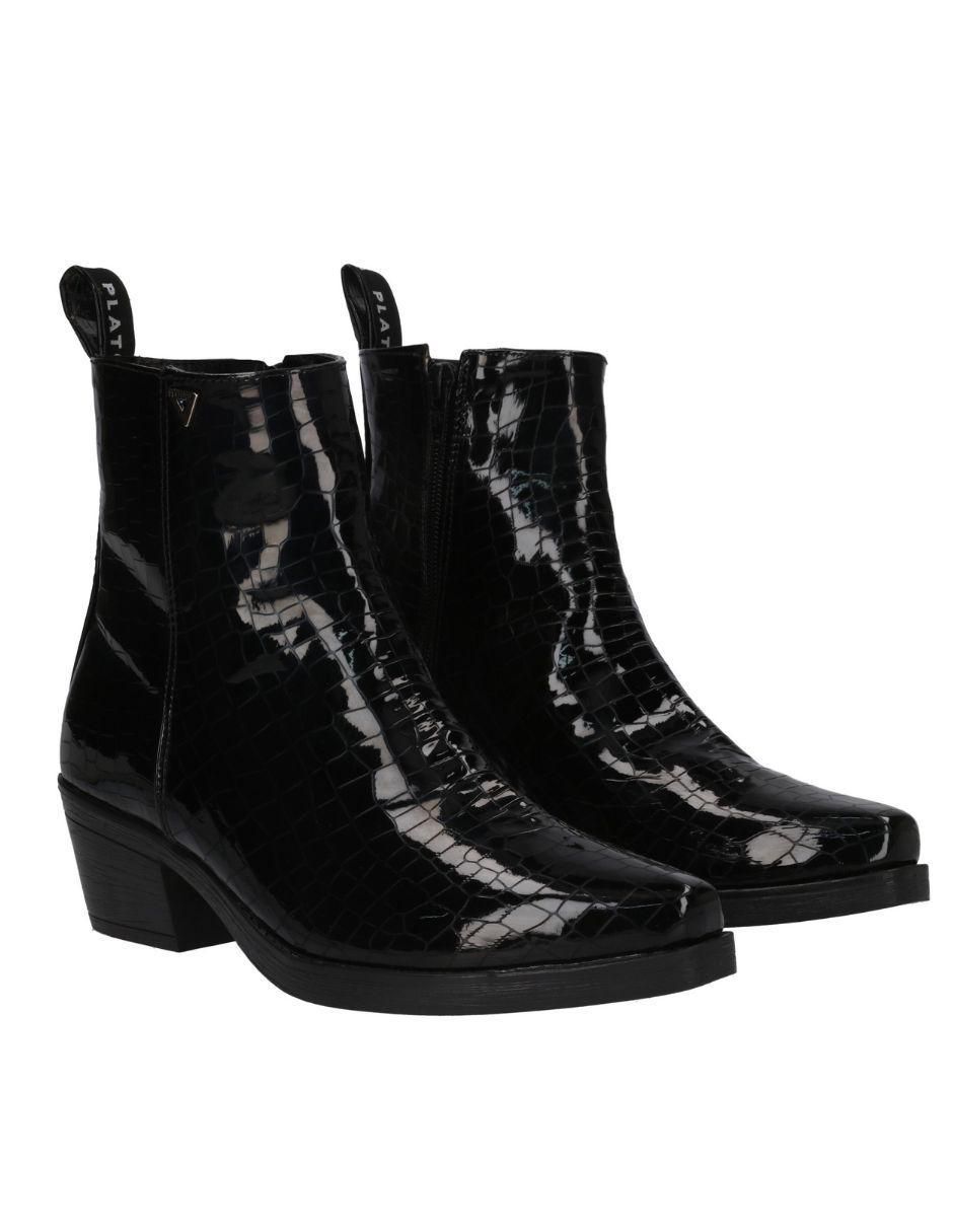 Bota cowboy al tobillo para mujer 2