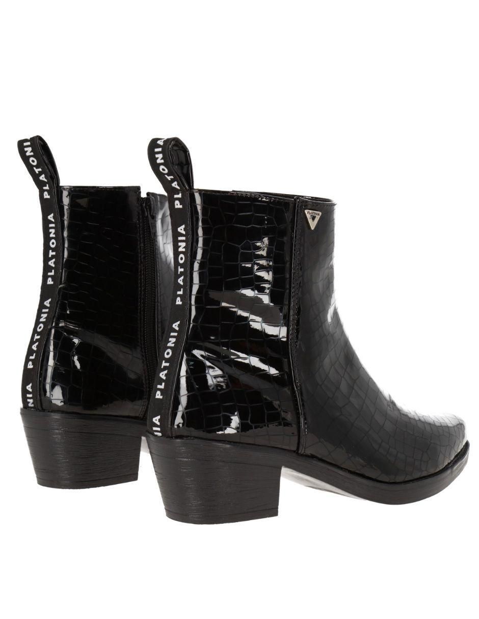 Bota cowboy al tobillo para mujer 4