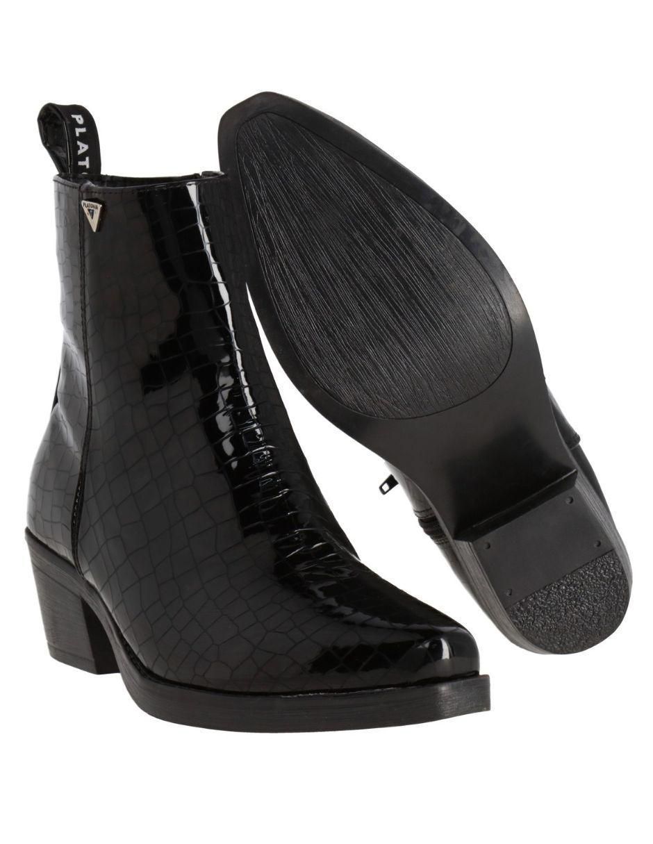 Bota cowboy al tobillo para mujer 6