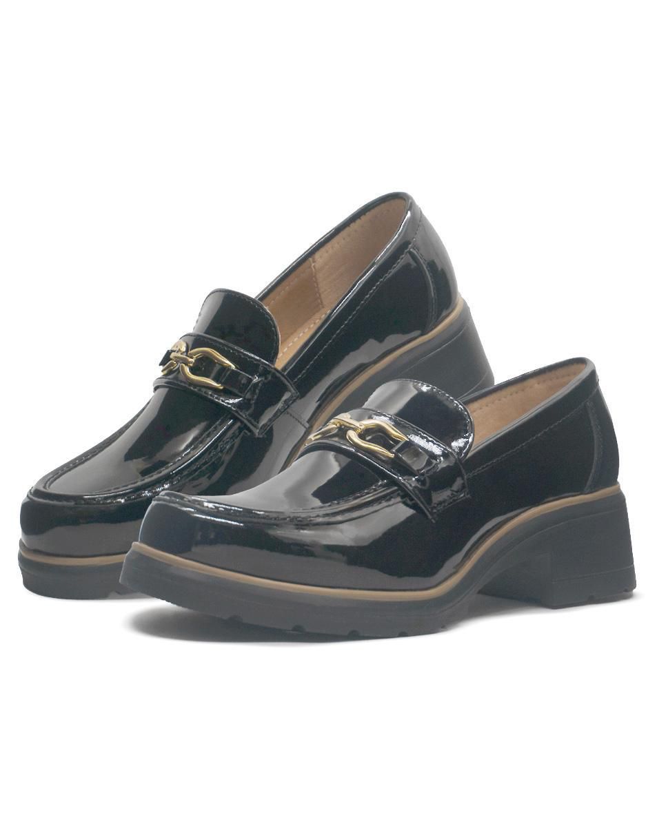 Mocasín de charol para mujer 6