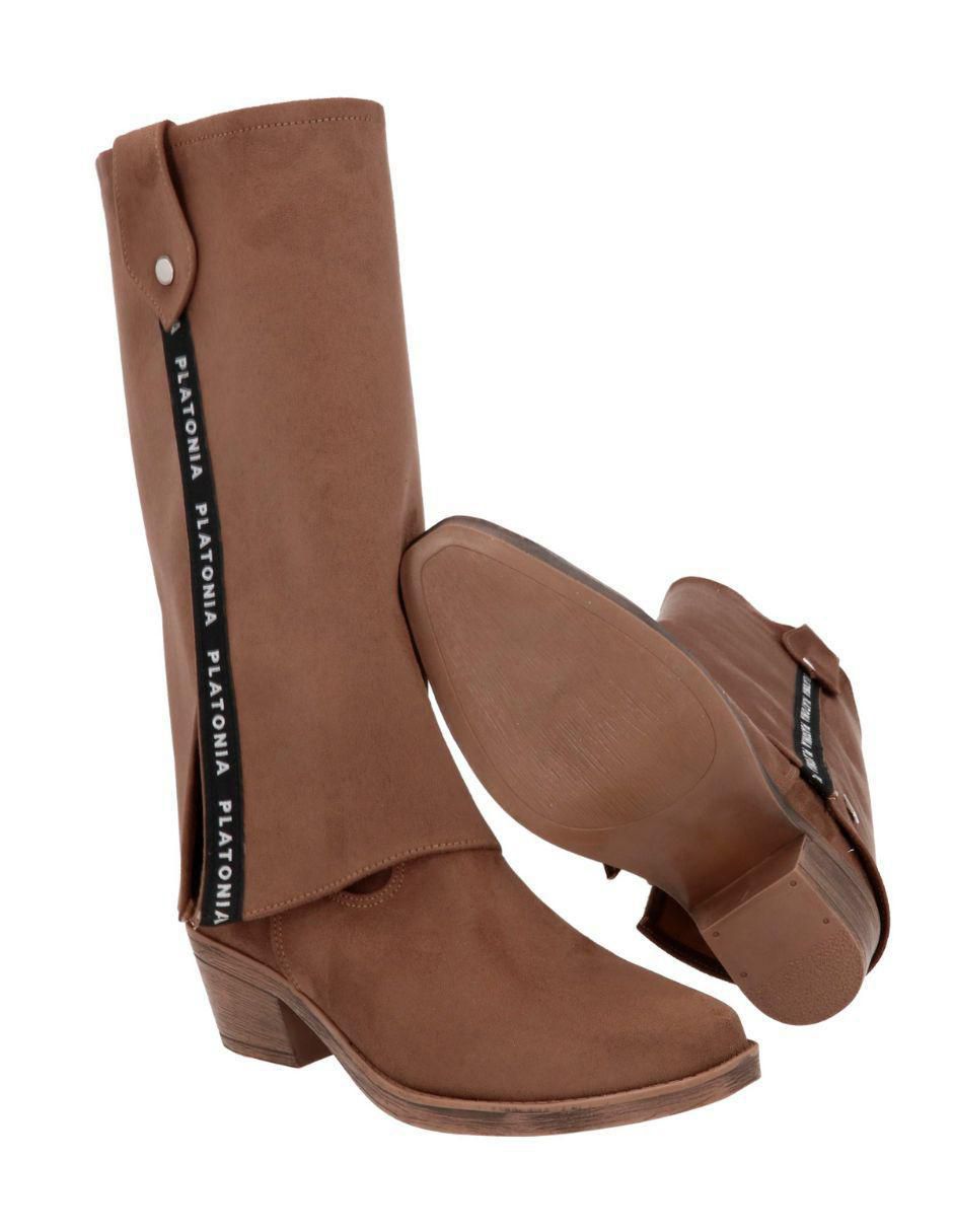 Bota abajo de la rodilla Dakota de gamuza para mujer 5