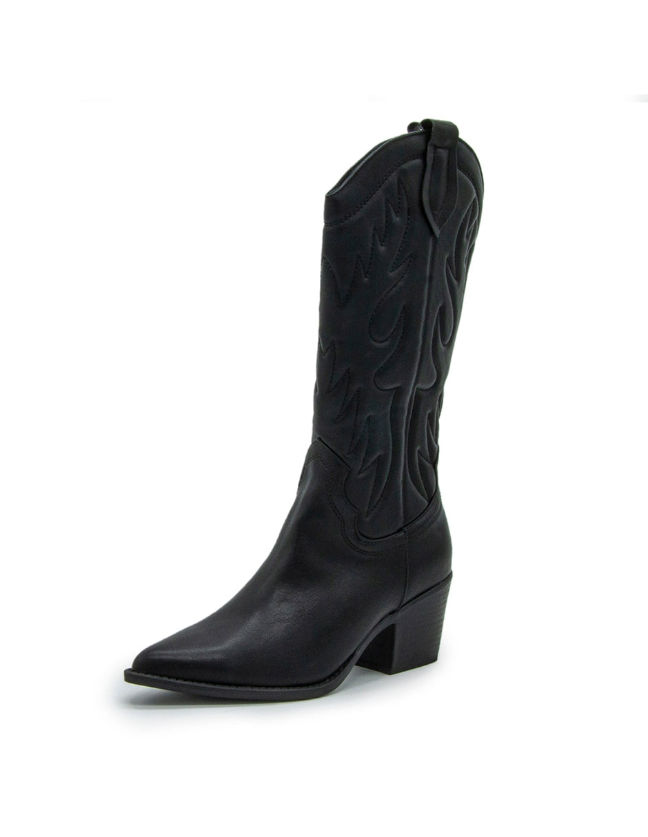 Bota cowboy abajo de la rodilla para mujer 1