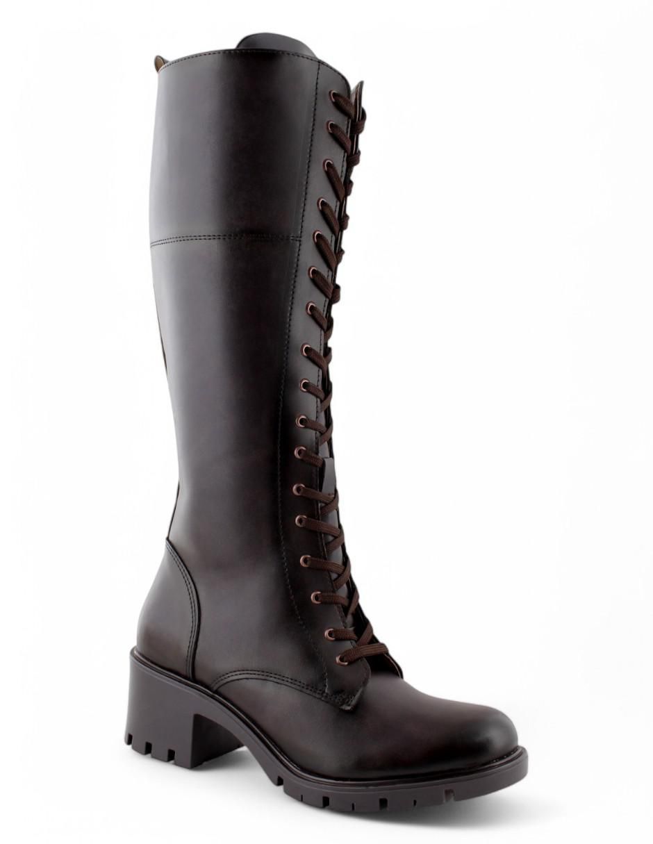 Bota combat abajo de la rodilla para mujer Bota combat abajo de la rodilla para mujer