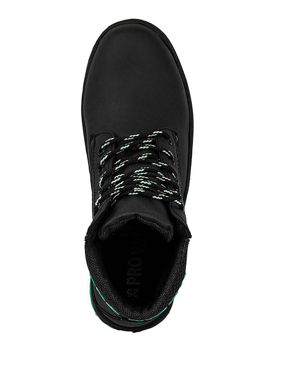 Bota al tobillo de piel para mujer 7