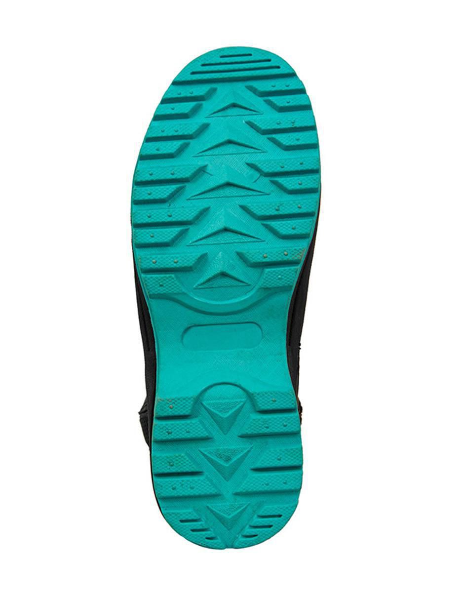 Bota al tobillo de piel para mujer 8