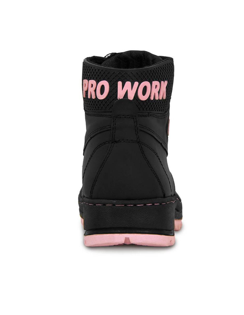 Bota al tobillo de piel para mujer 7
