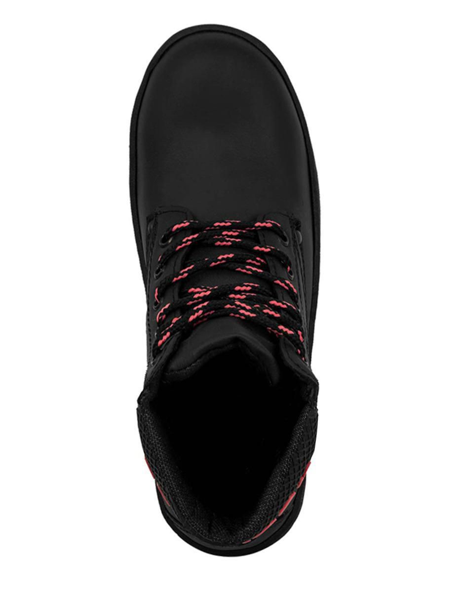 Bota al tobillo de piel para mujer 7