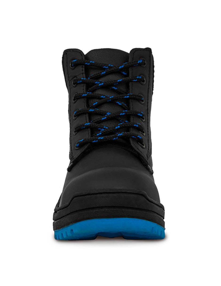 Bota al tobillo de piel para mujer 4
