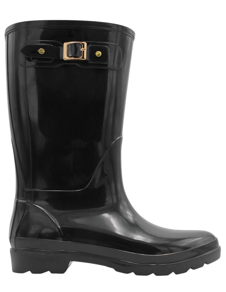 Bota para lluvia abajo de la rodilla para mujer 2