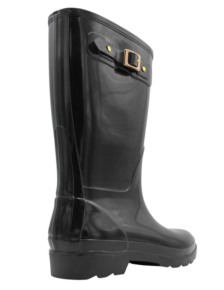 Bota para lluvia abajo de la rodilla para mujer 3
