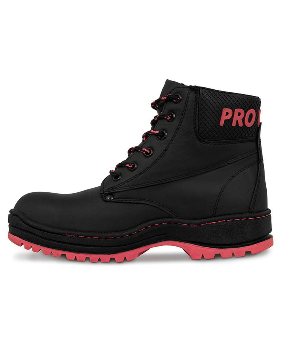 Bota al tobillo de piel para mujer 5