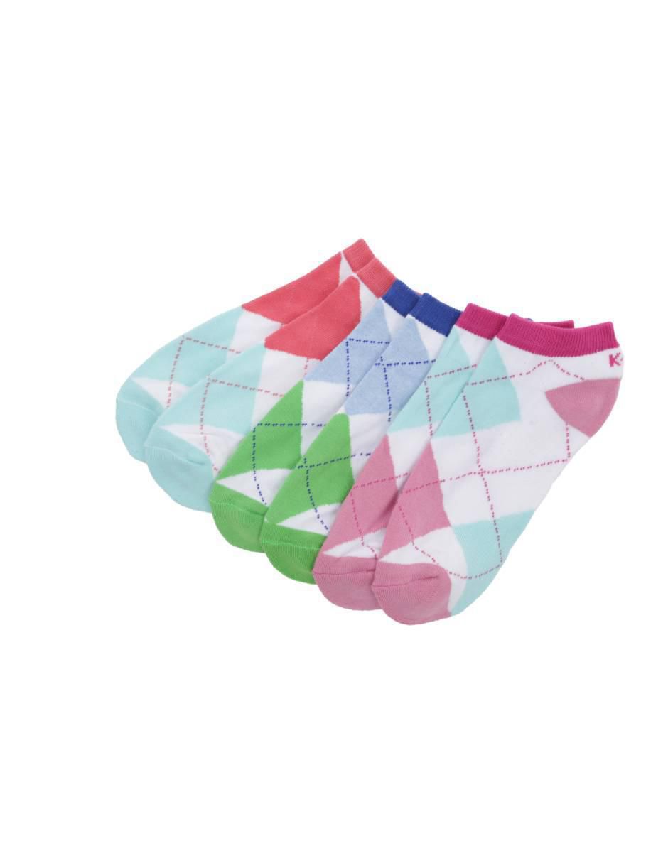 Set de tín de algodón para mujer 3 pares Set de tín de algodón para mujer 3 pares