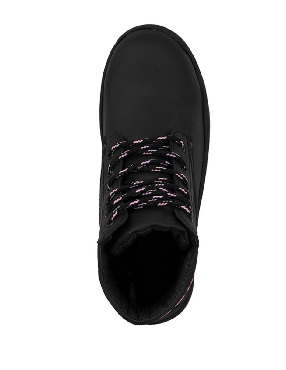 Bota al tobillo de piel para mujer 7