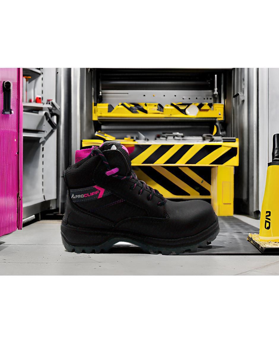 Bota al tobillo de piel para mujer 3