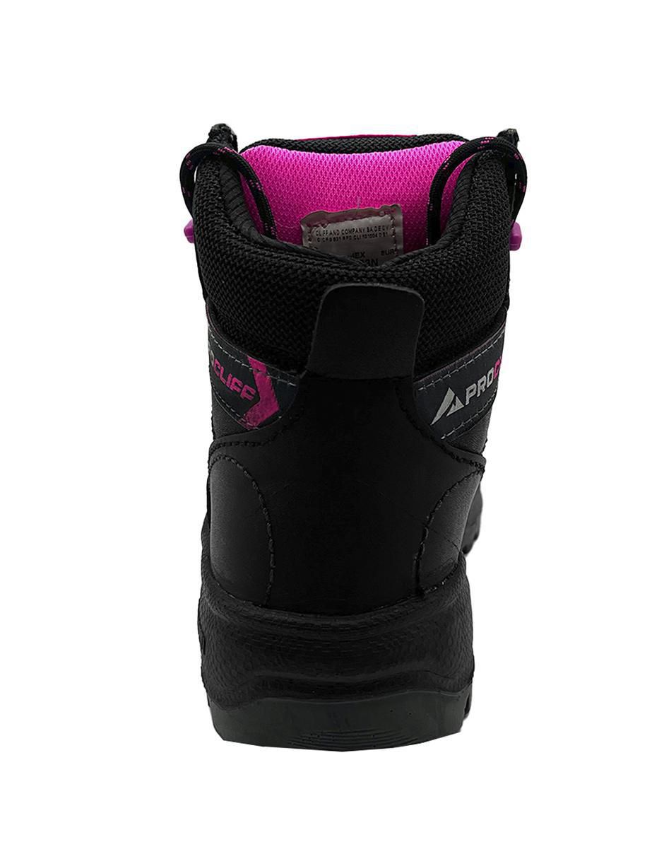 Bota al tobillo de piel para mujer 5