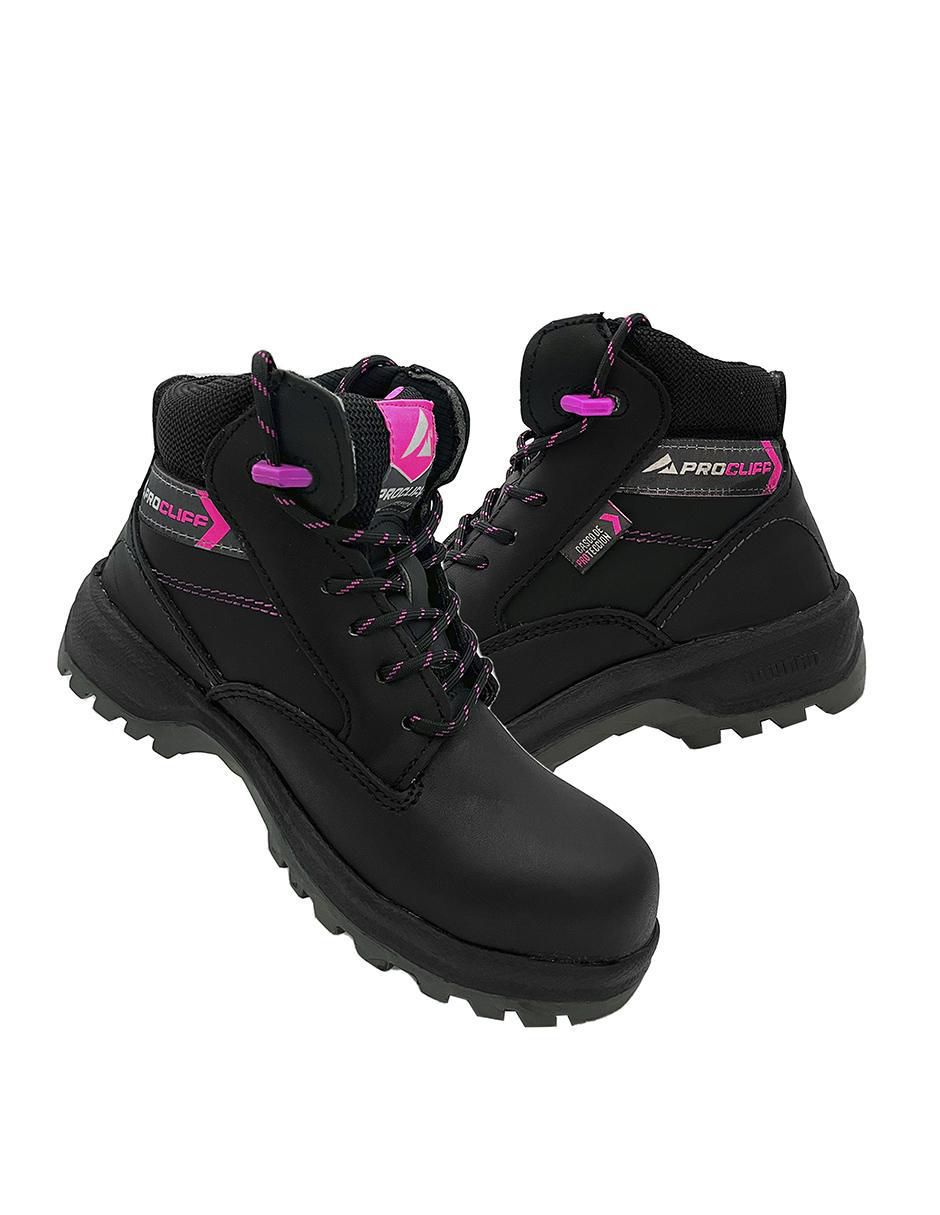 Bota al tobillo de piel para mujer 8