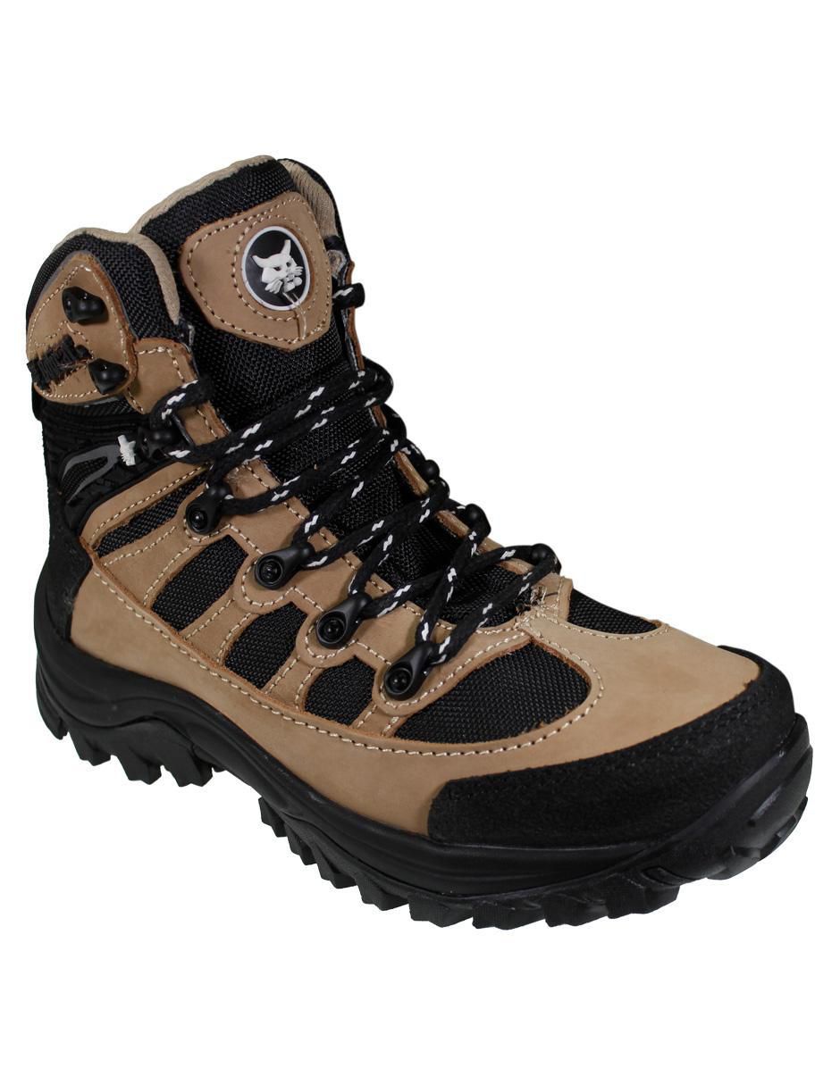 Bota al tobillo de piel para mujer