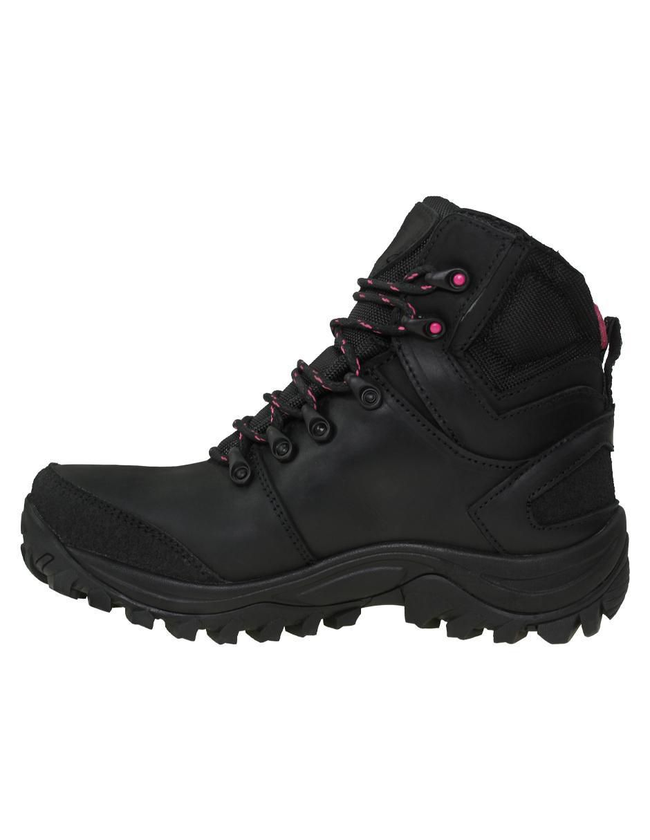 Bota al tobillo de piel para mujer 3