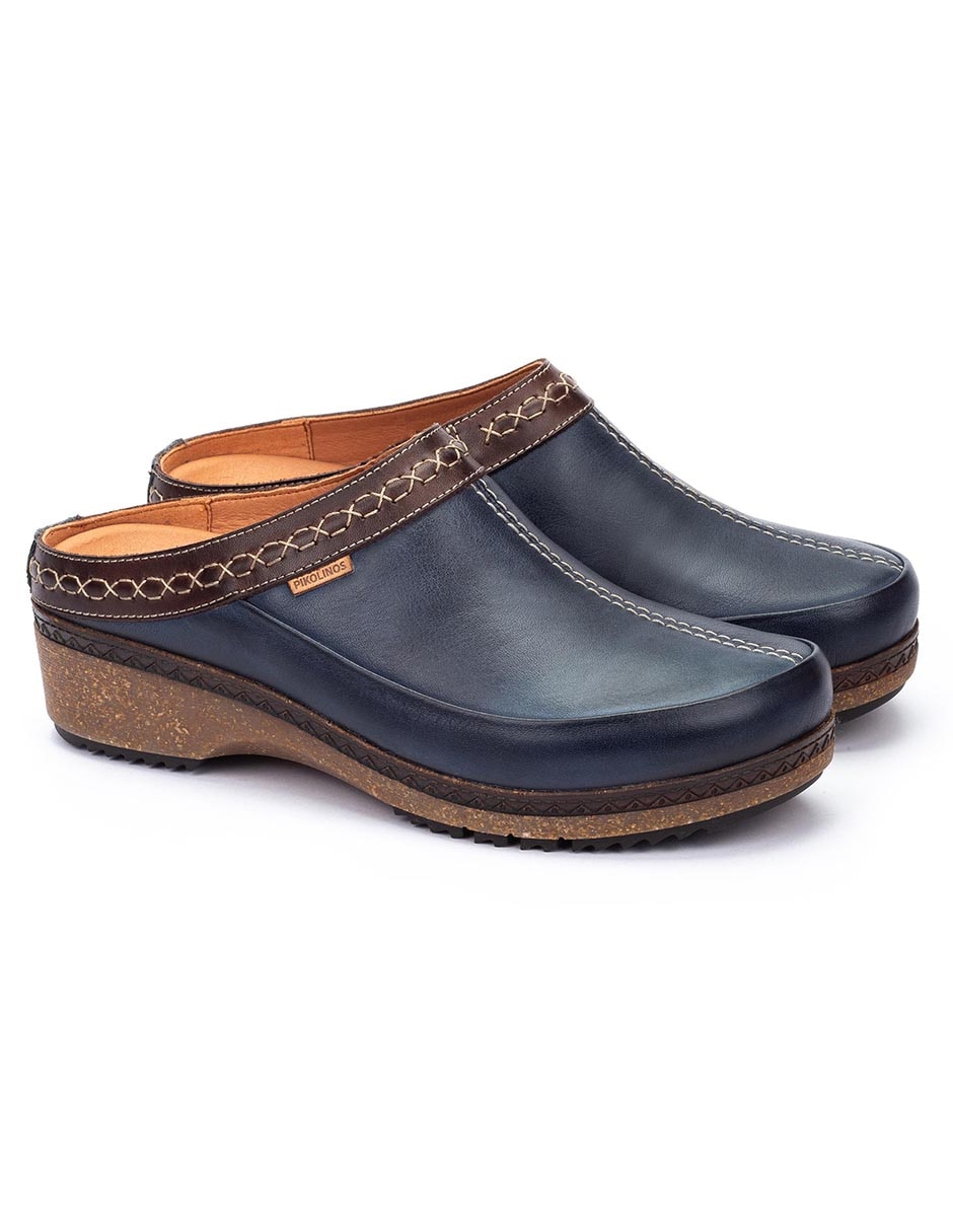 Zueco de piel para mujer 2