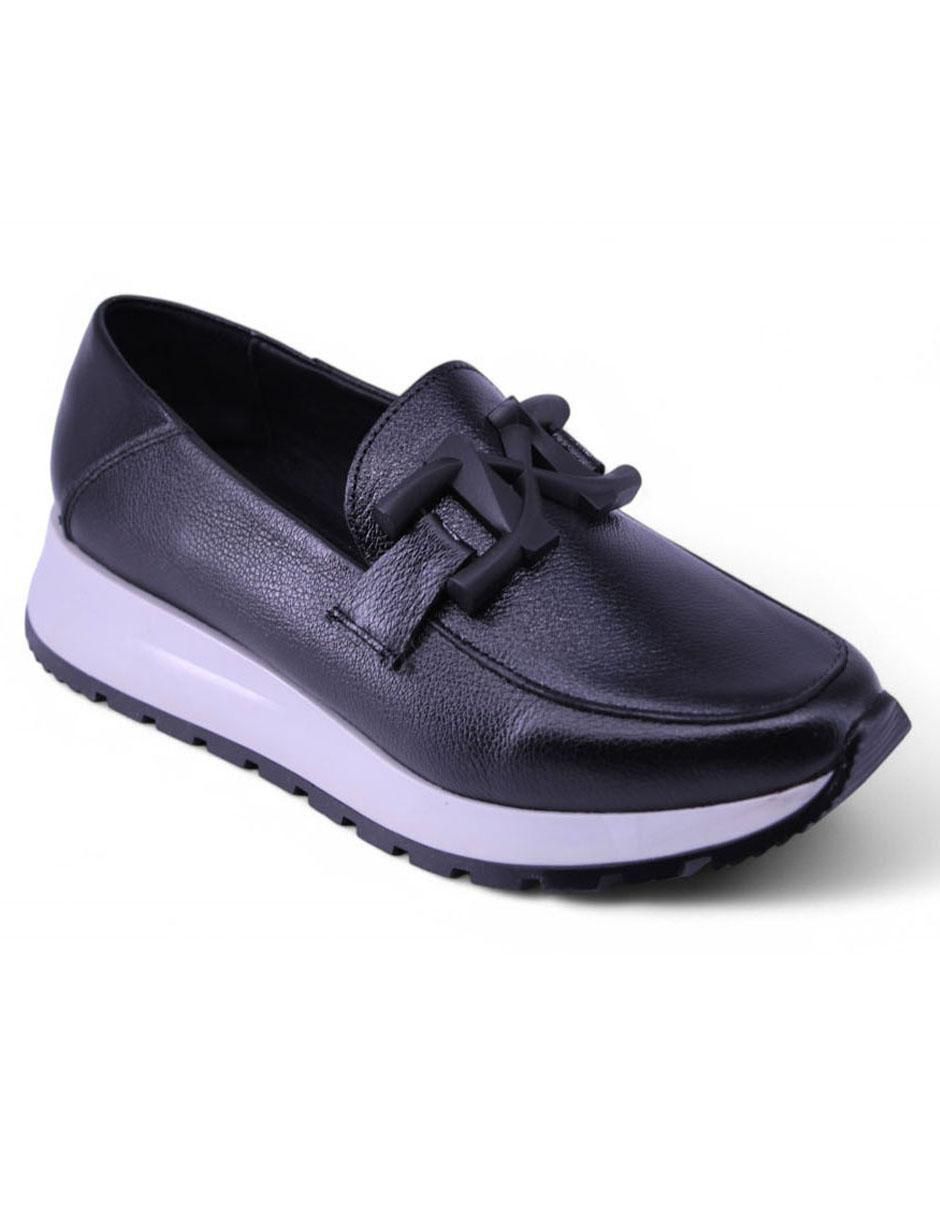 Zapato Zulia de piel para mujer