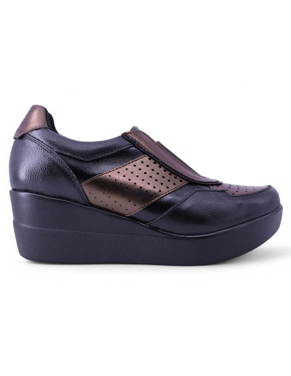 Zapato Vallarta de piel para mujer 2