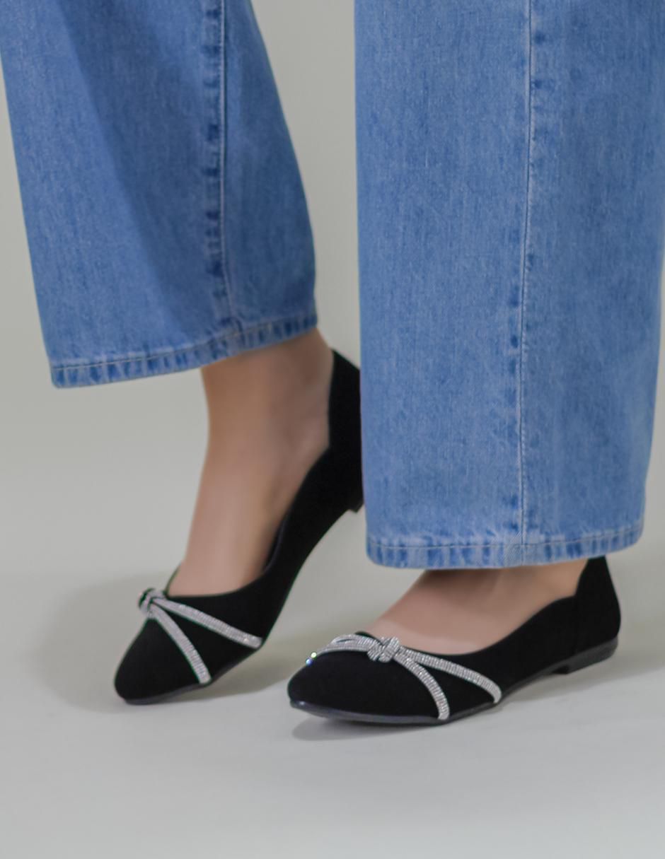 Balerina Pequeños productores de gamuza para mujer 2