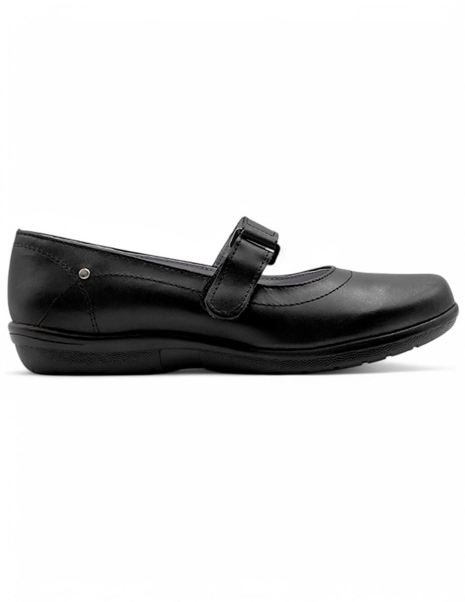 Zapato Mary Jane de piel para mujer