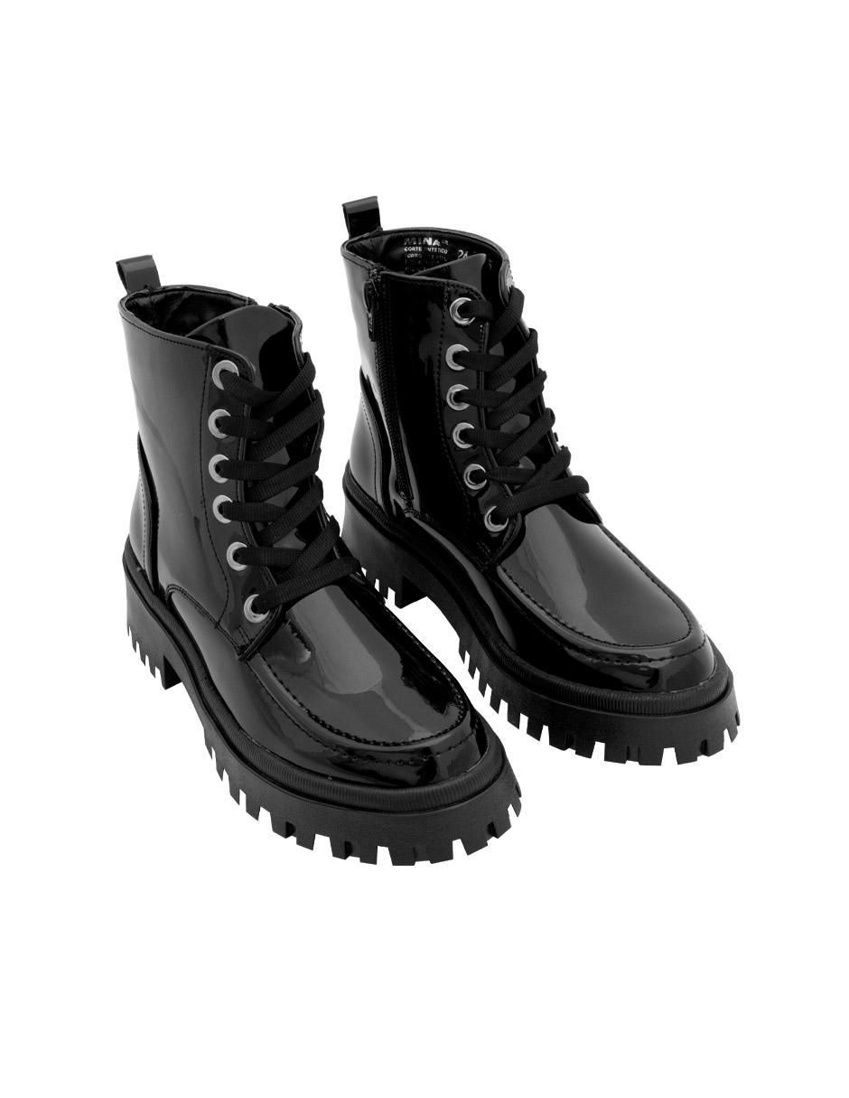 Bota combat al tobillo para mujer 4
