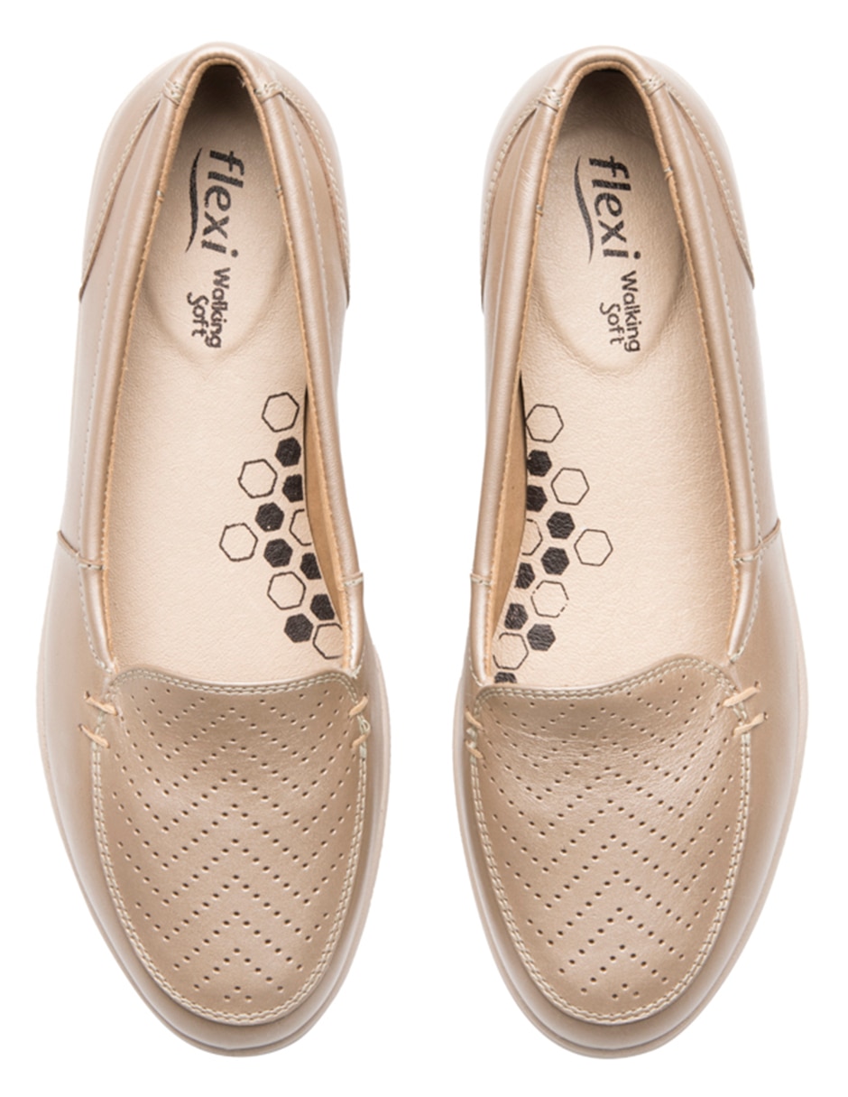 Mocasín de piel para mujer 7