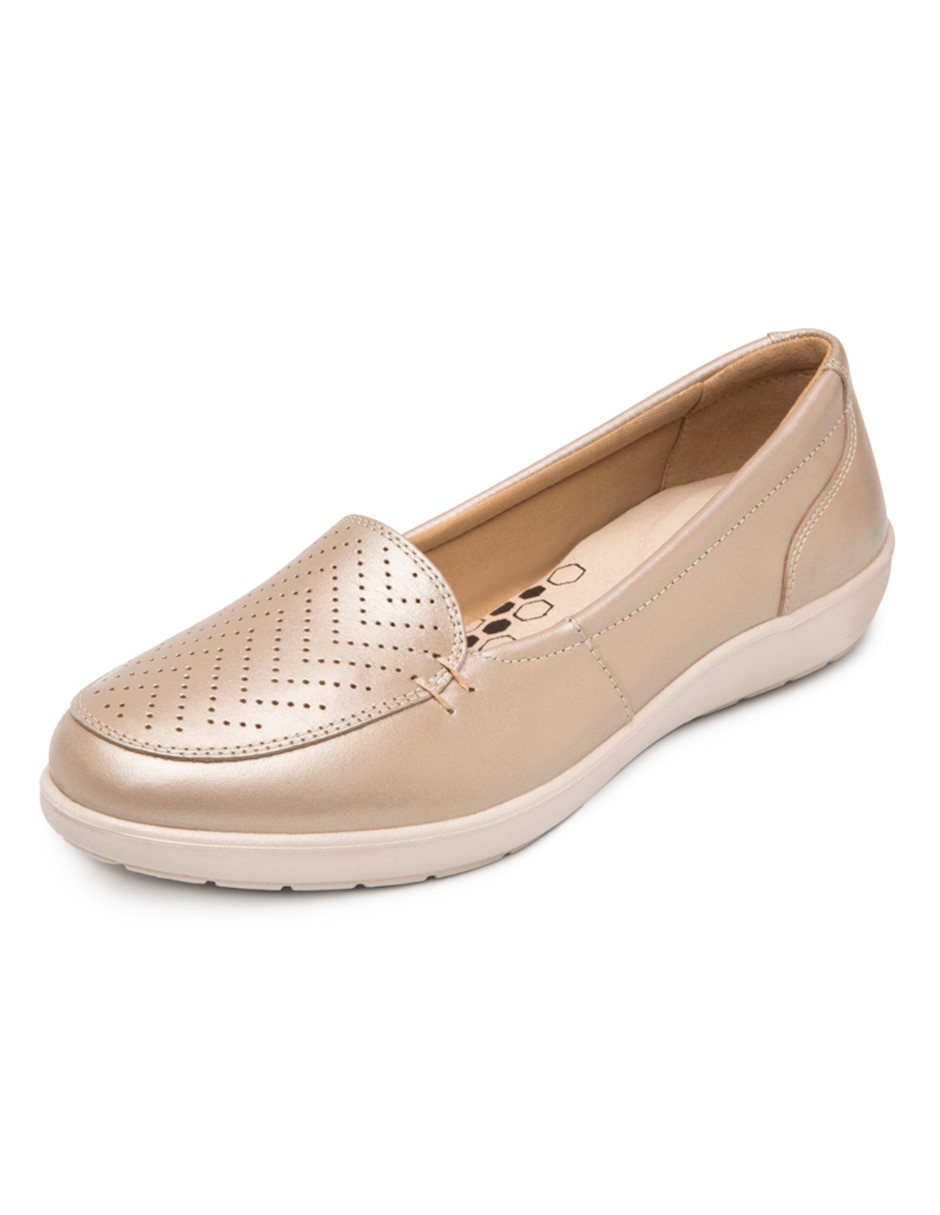 Mocasín de piel para mujer 9