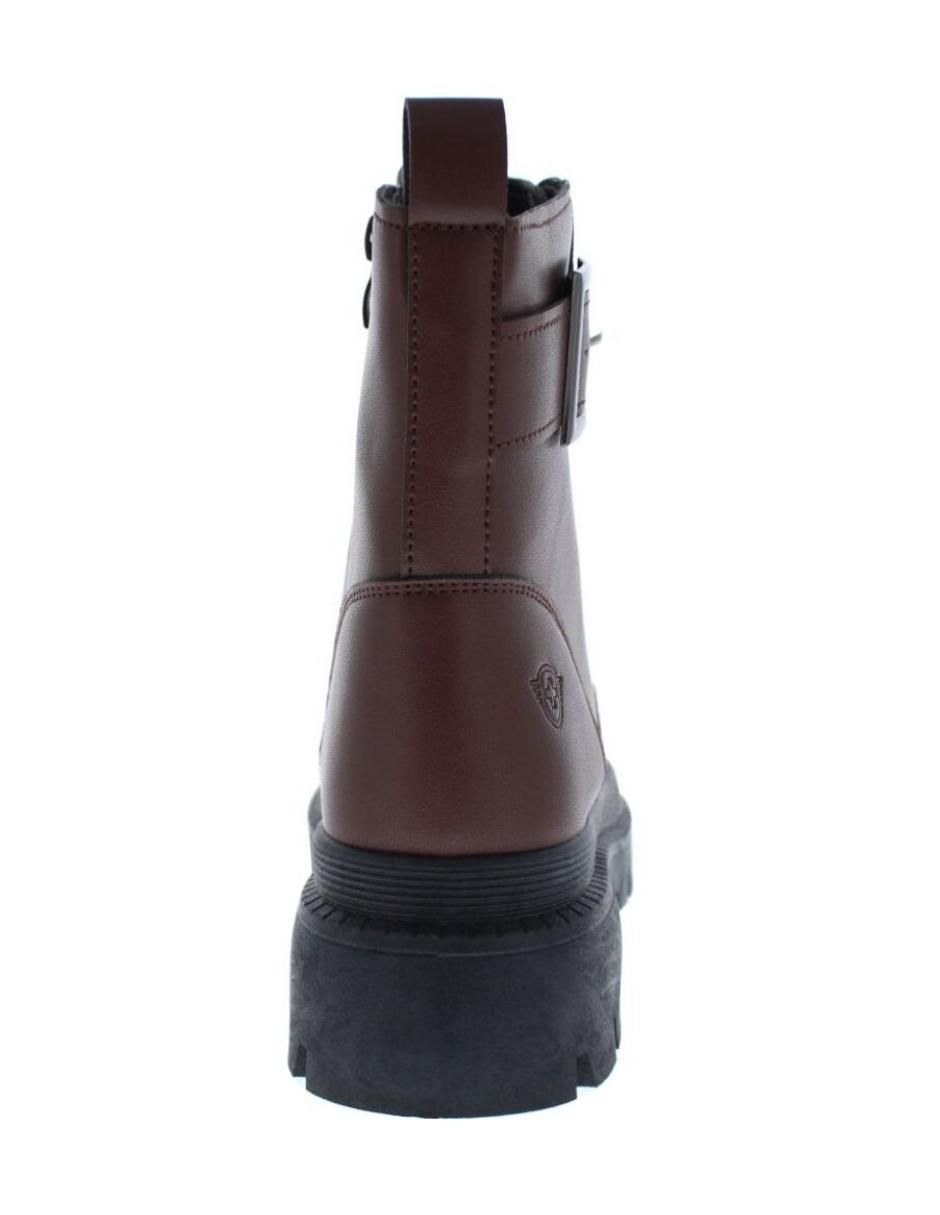 Bota combat arriba del tobillo para mujer 3