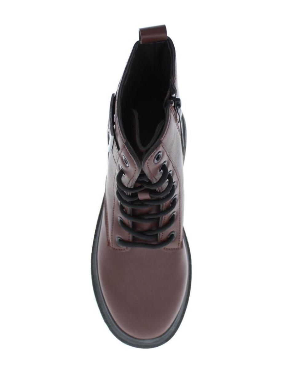 Bota combat arriba del tobillo para mujer 5