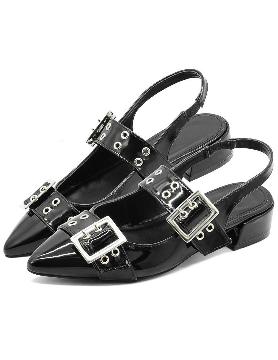Balerina Chic de charol para mujer 2