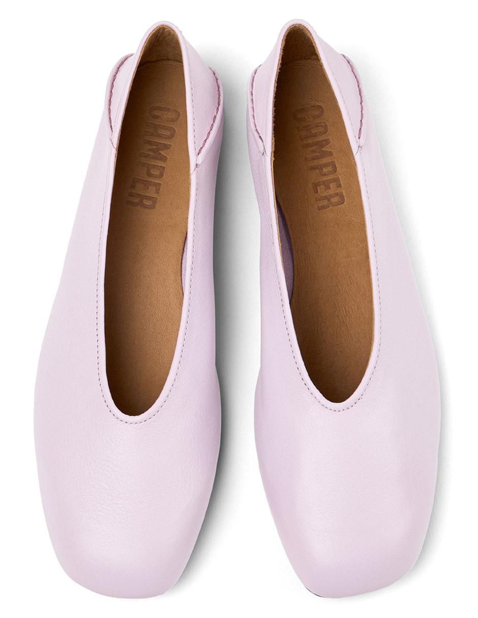 Balerina Casi Myra de piel para mujer 5