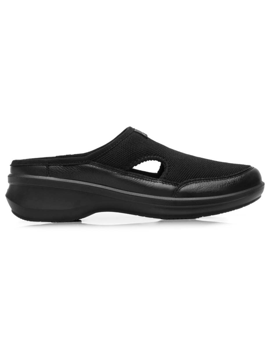 Zueco de piel para mujer 7