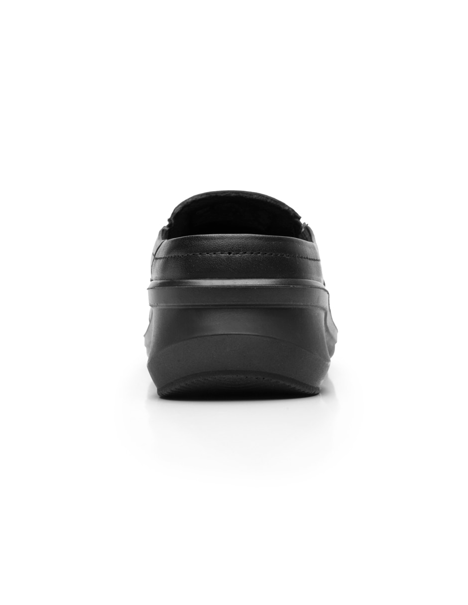 Zueco de piel para mujer 4