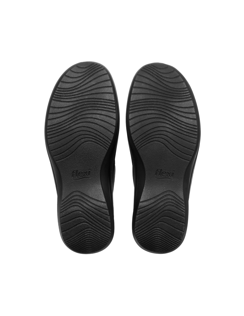 Zueco de piel para mujer 6