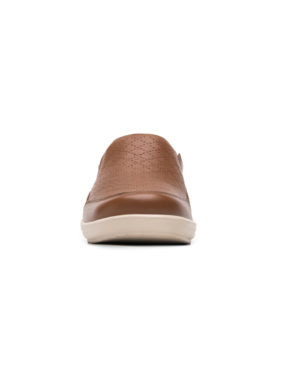 Zueco de piel para mujer 5