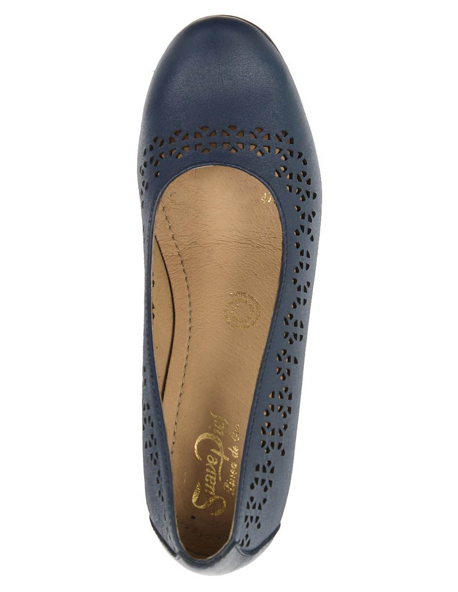 Zapatilla de piel 5