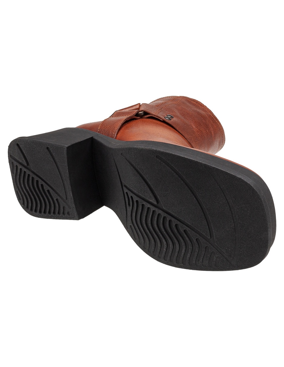 Bota al tobillo Vivien de piel para mujer 5